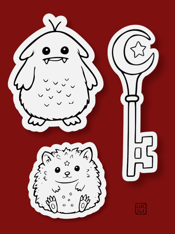 Minis dessins fantasy — illustration 1